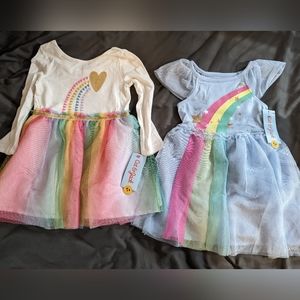 Nwt Cat & Jack girls dresses size 2T
